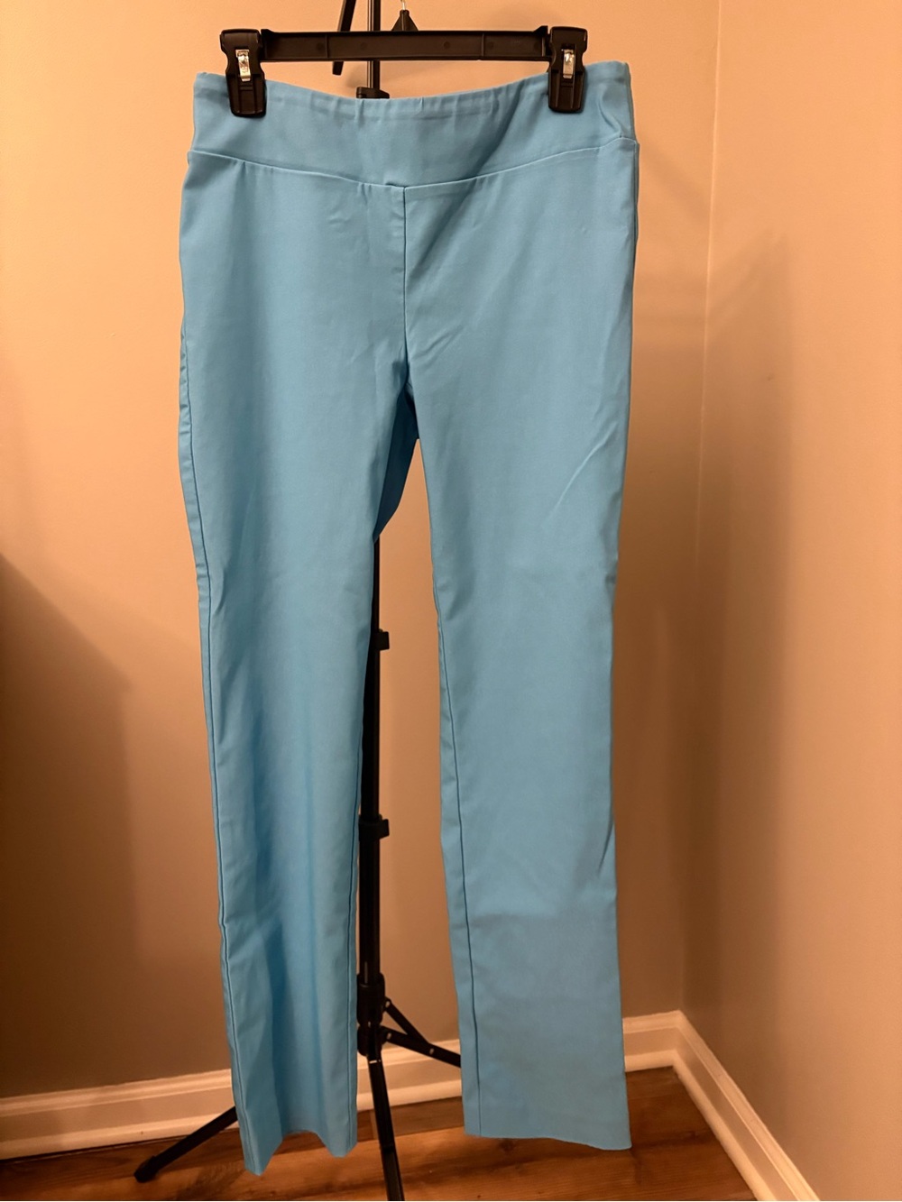 J McLaughlin Size 4 Light Blue Women's Stretch Slim Pant